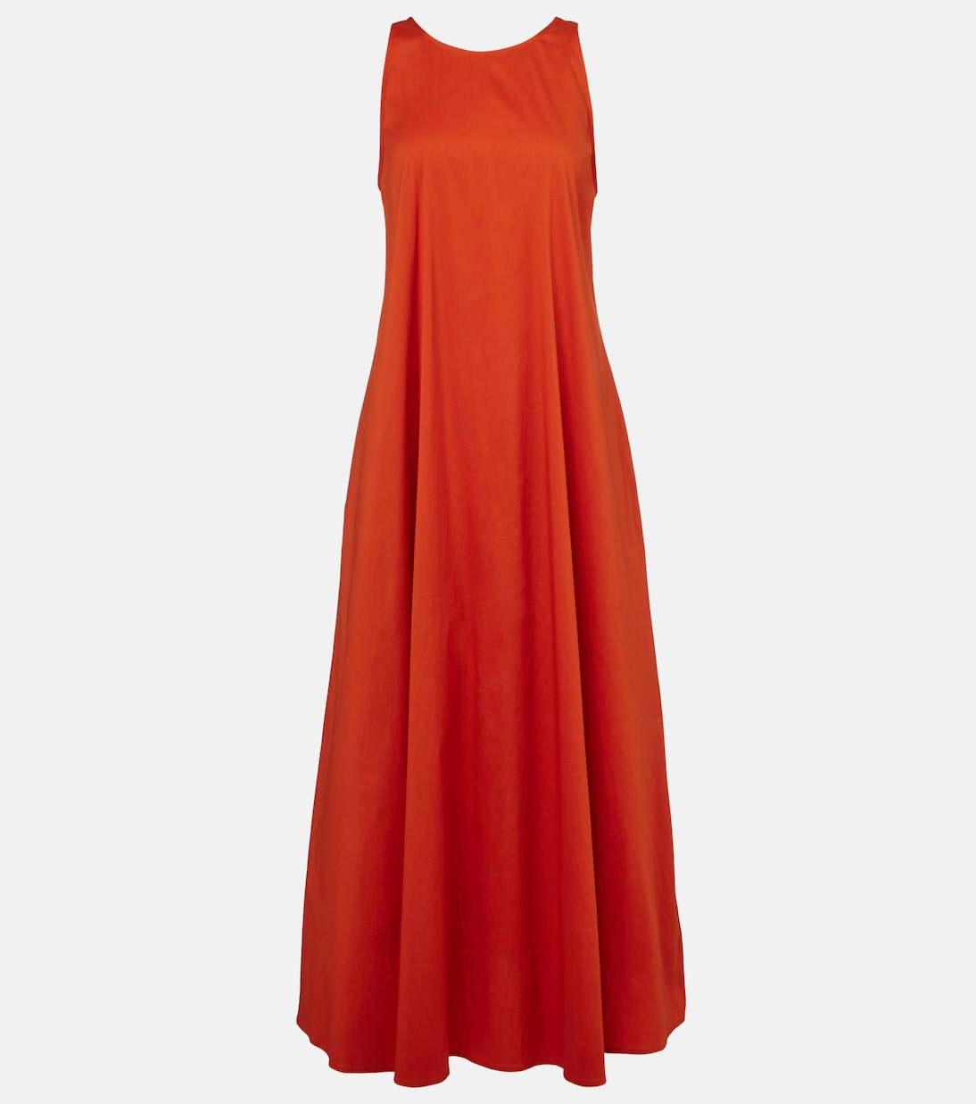 

Платье макси Romea из хлопкового поплина Max Mara, Paprica