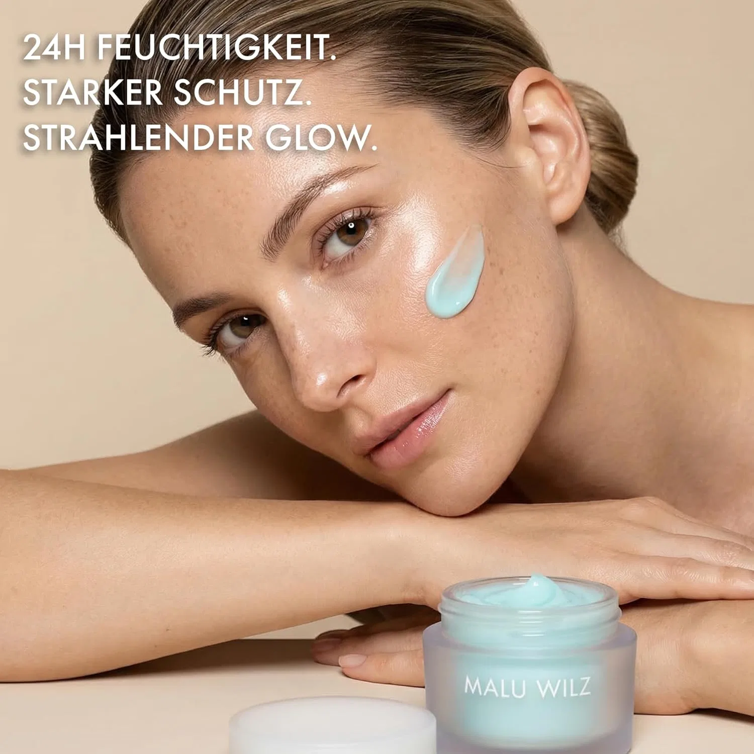 Бустер Malu Wilz — Увлажняющий «HYDRO GLOW MOISTURE CREAM» от, 50 мл — фото 2