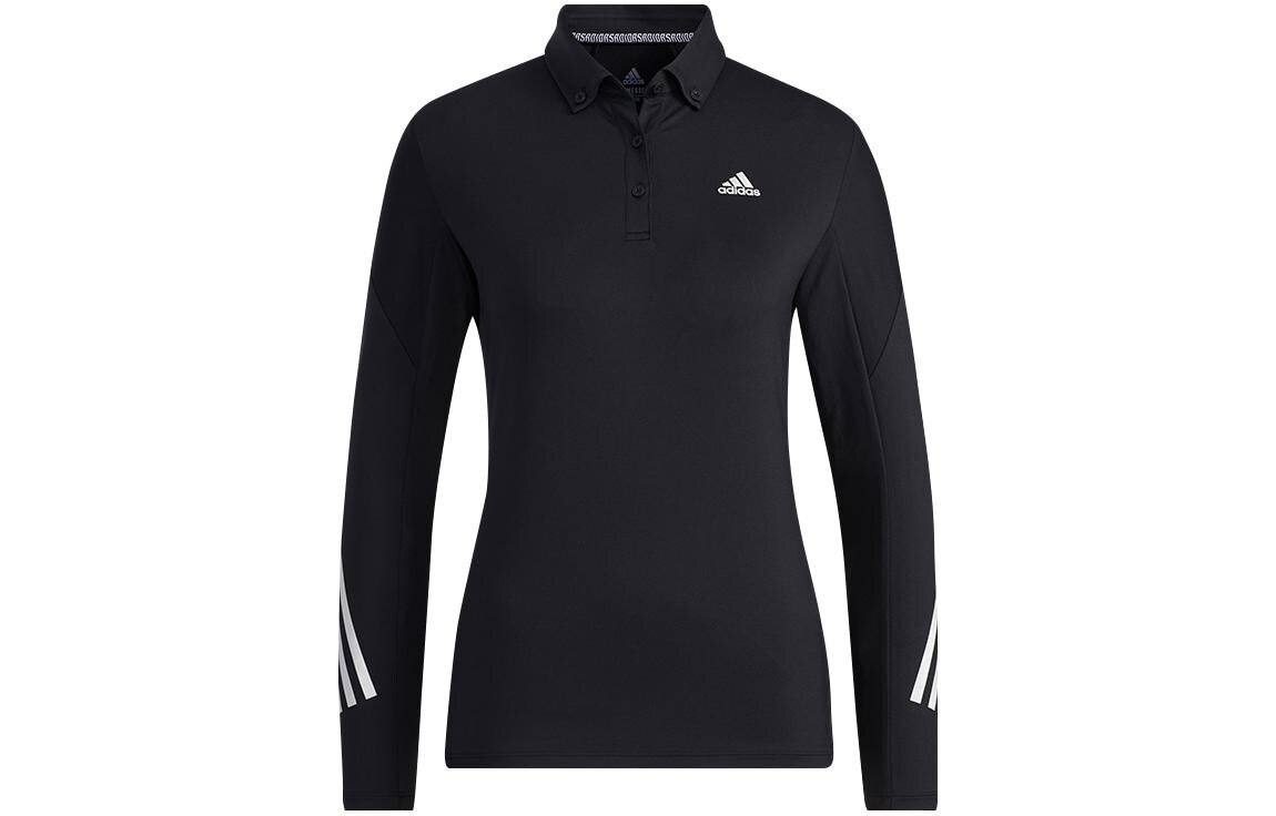 

Рубашка поло женская черная Adidas