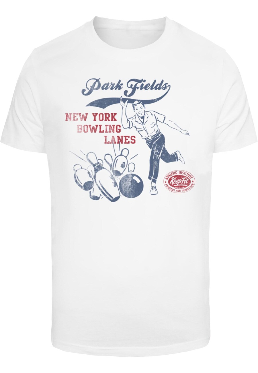 

Рубашка Merchcode Park Fields - New York Bowling, белый