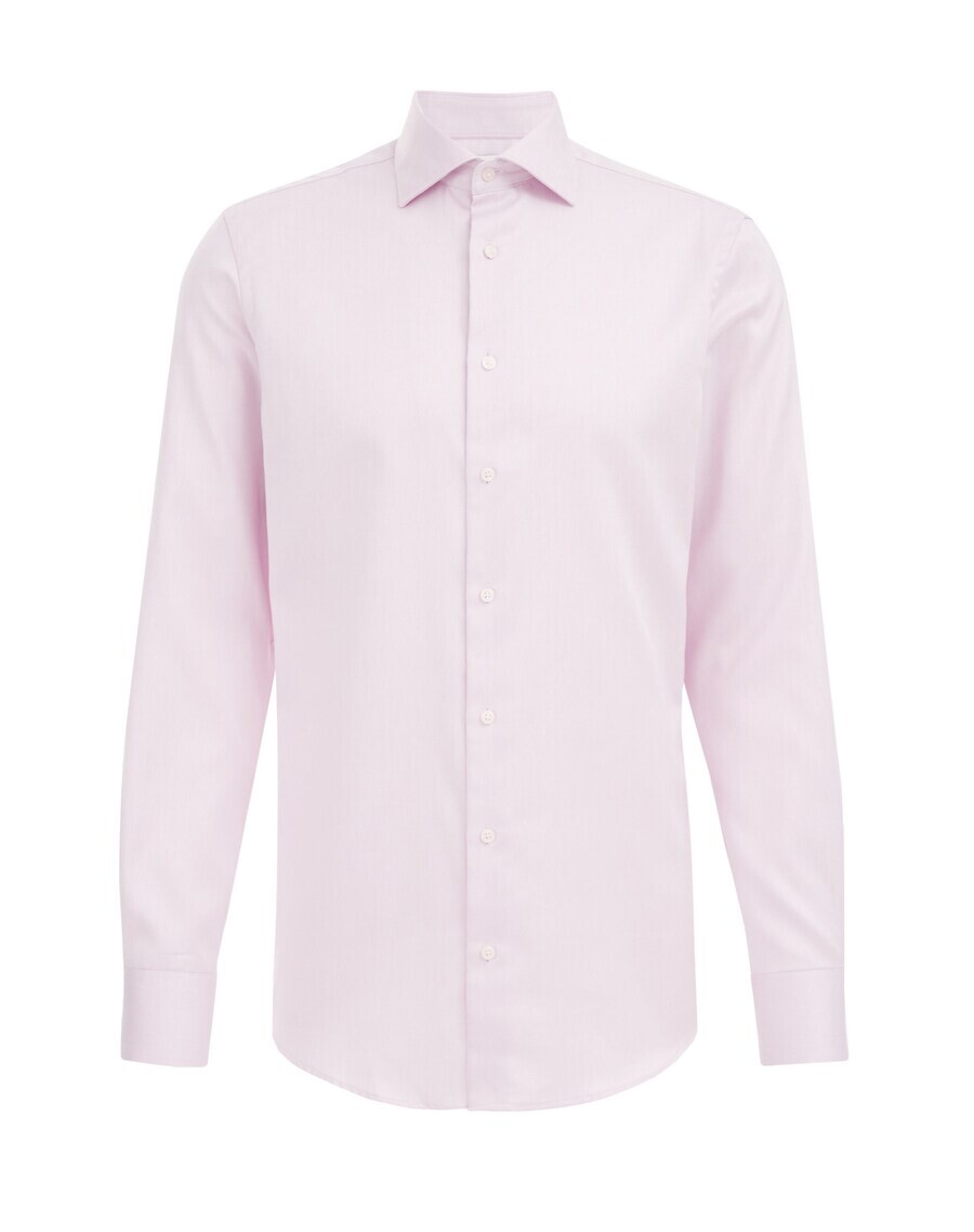 

Деловая рубашка WE Fashion Slim fit Business Shirt, светло-розовый