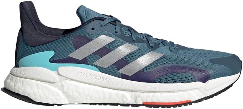 Мужские беговые кроссовки Adidas, индиго/металлик — фото 2