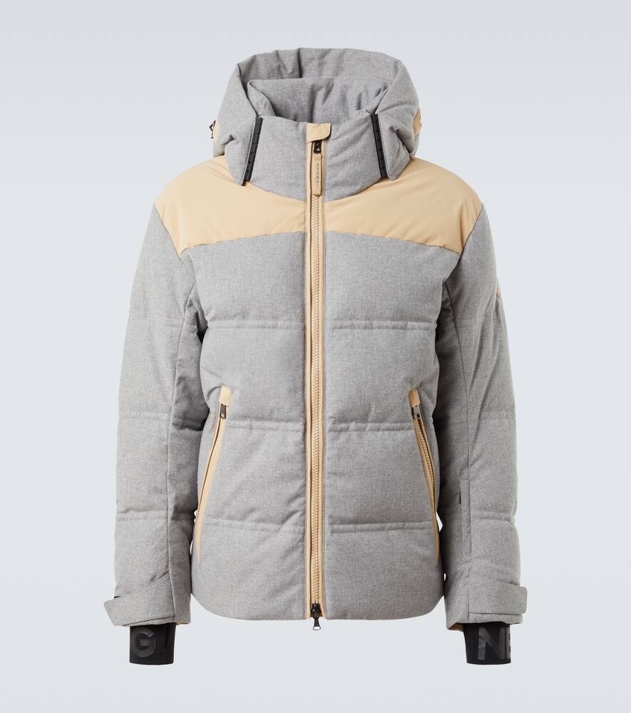 

Утепленная лыжная куртка Wali с капюшоном Bogner, Light Grey Mel