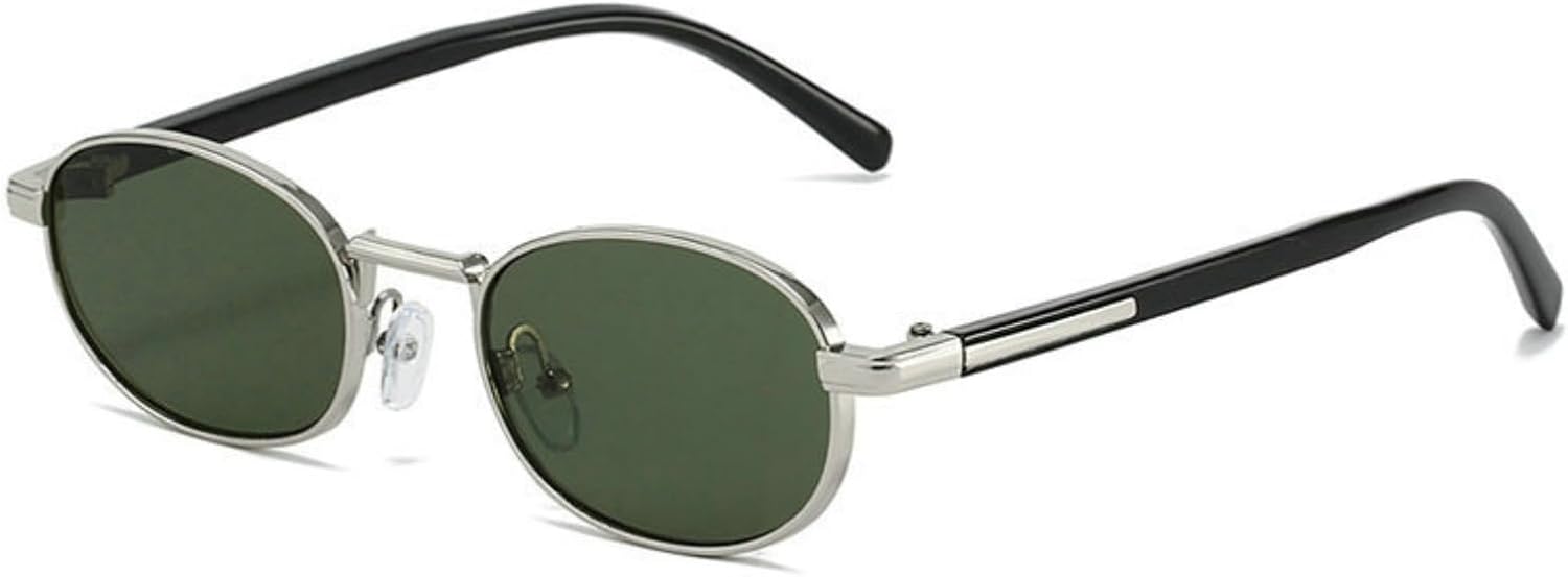 

Солнцезащитные очки Willochra в стиле ретро, ​​овальные, для женщин и мужчин, модные дизайнерские, круглые, с градиентным переходом цвета, классические черные, с защитой от УФ-излучения UV400, C4