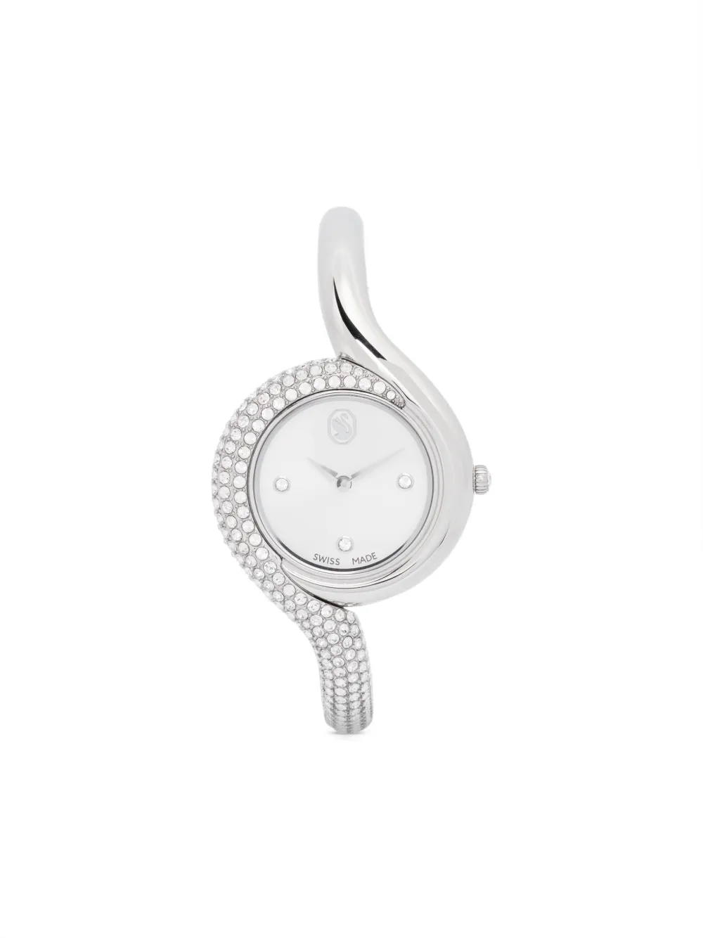 

Наручные часы Dextera Asymmetric 32 мм Swarovski, серебяный