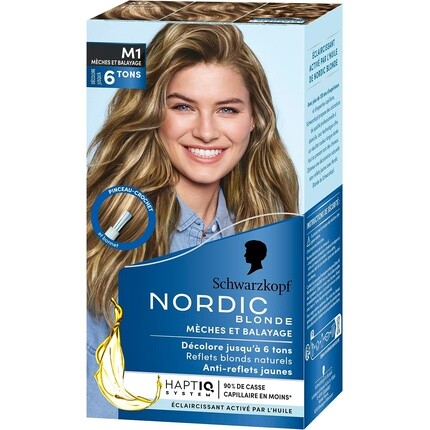 

Перманентная краска для волос Nordic Blonde M1 Radiant Highlights, Schwarzkopf