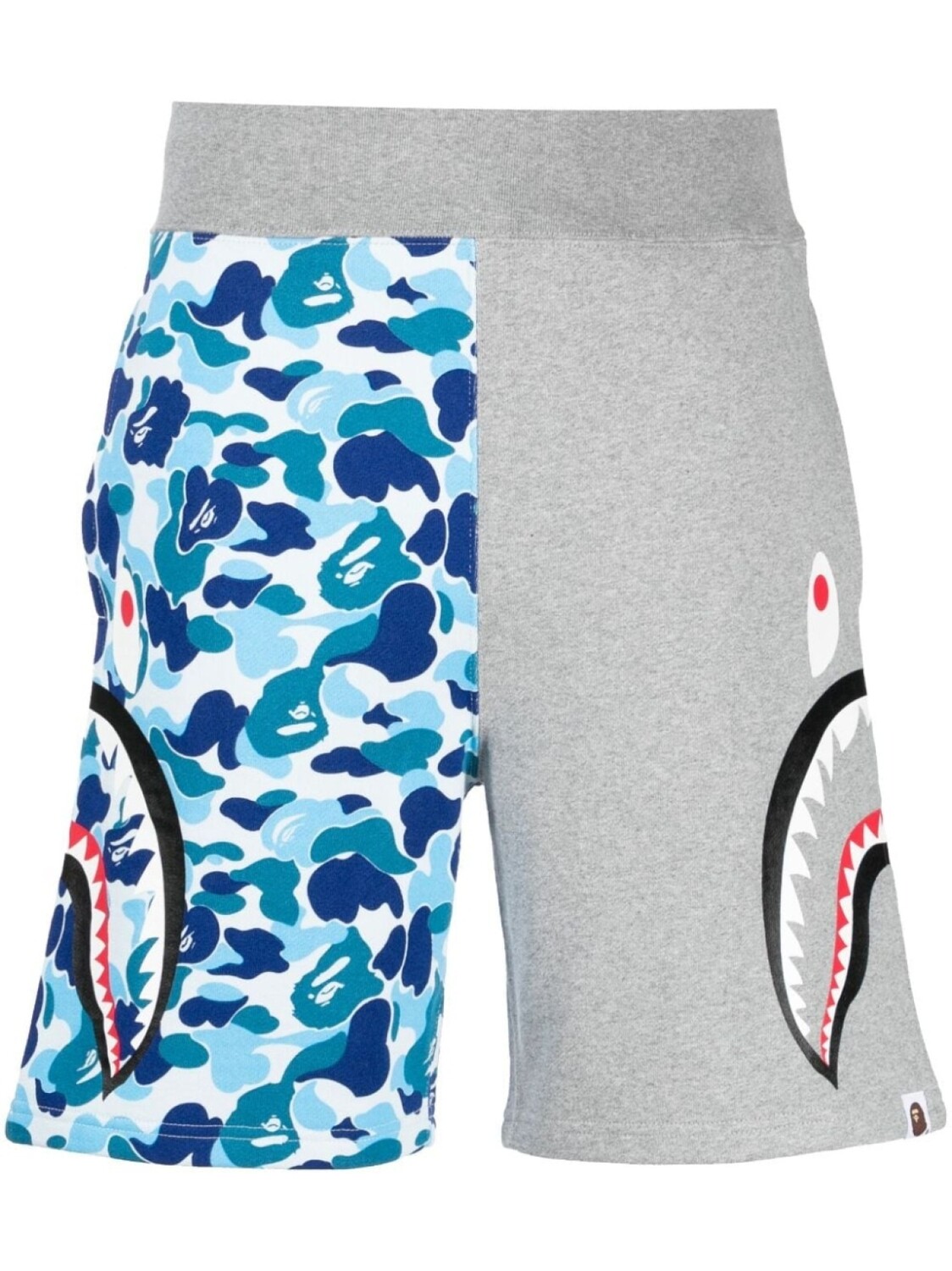 

Шорты ABC Camo Side Shark A BATHING APE, серый