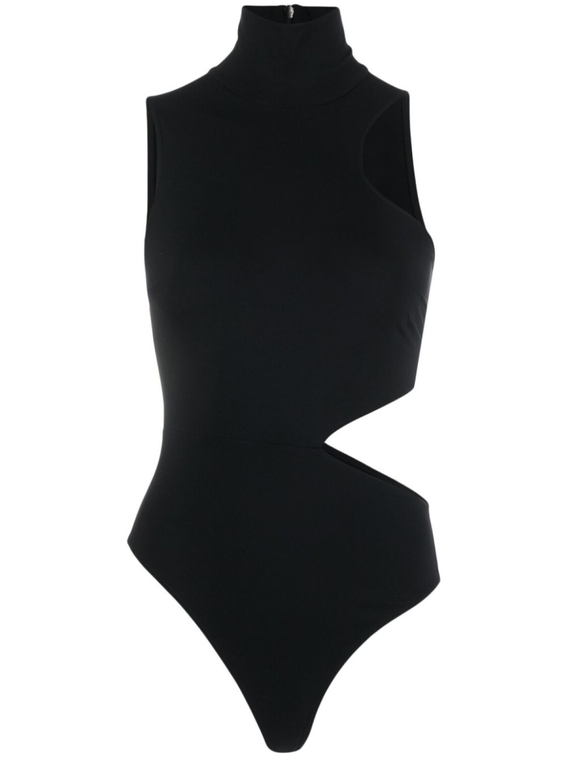 

Wolford боди с высоким воротником, черный