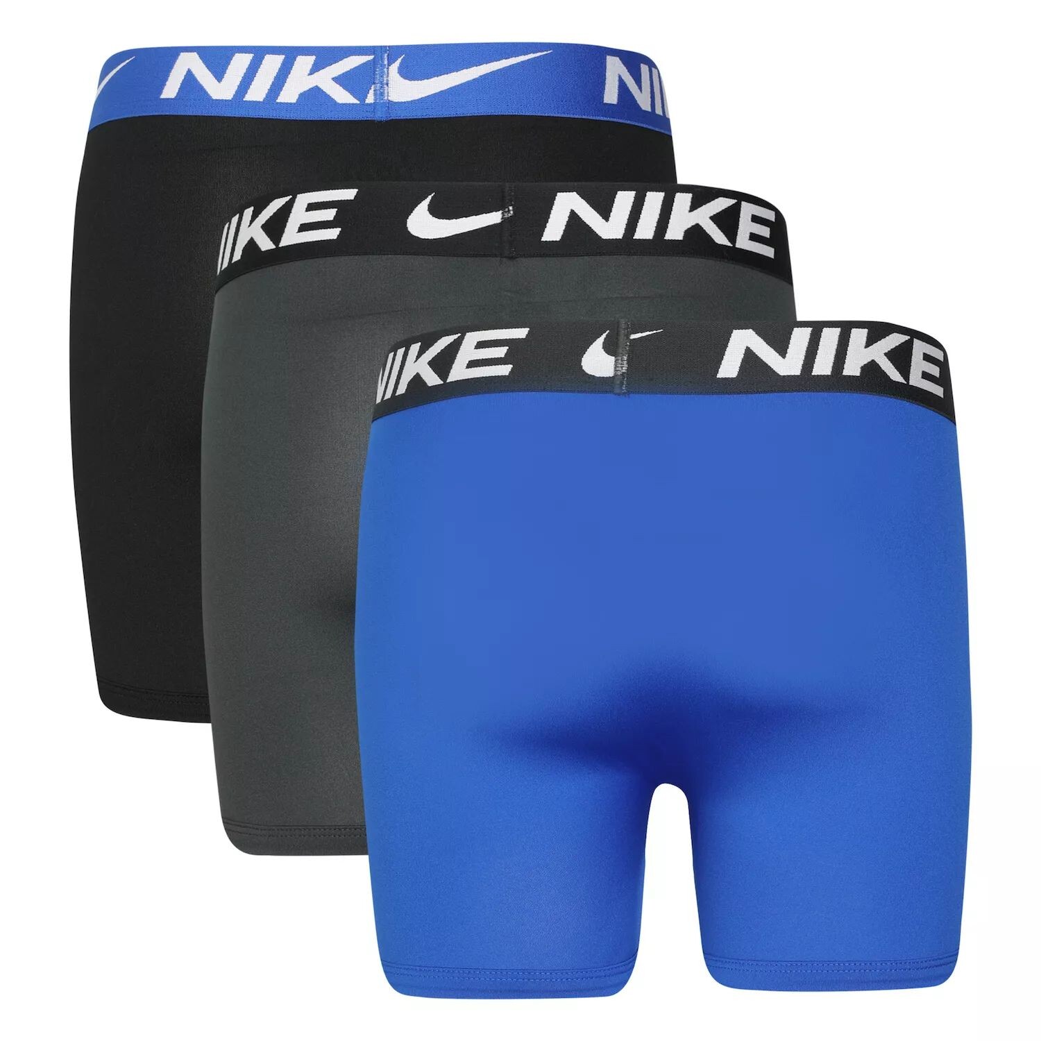 

Набор из 3 боксеров Nike Dri-FIT Nike, черный/синий/темно-серый