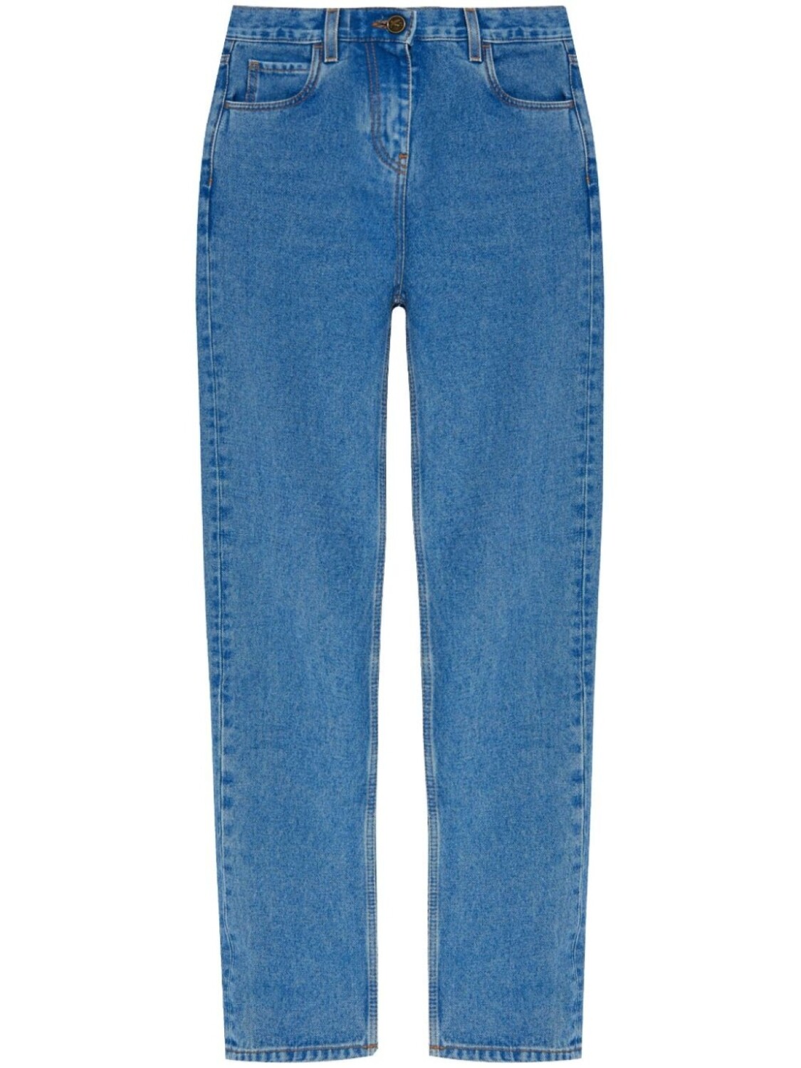 

ETRO прямые джинсы с завышенной талией, синий