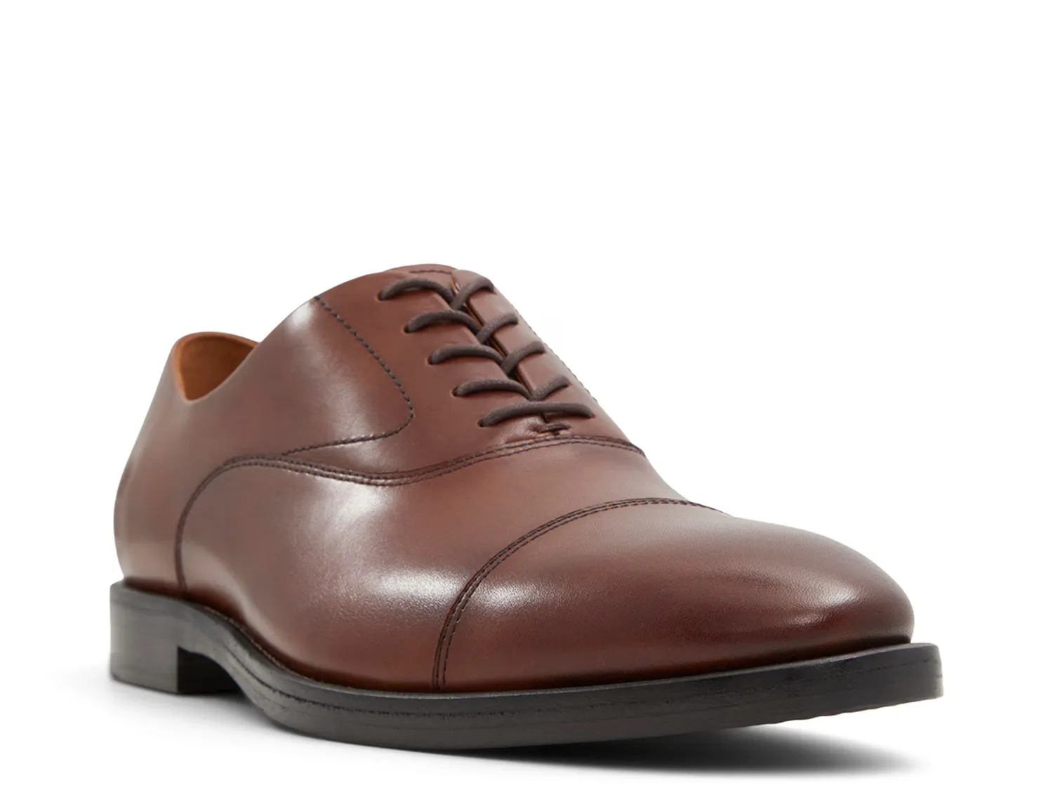 

Оксфорды Carnegie Cap Toe Oxford Brooks Brothers, цвет cognac