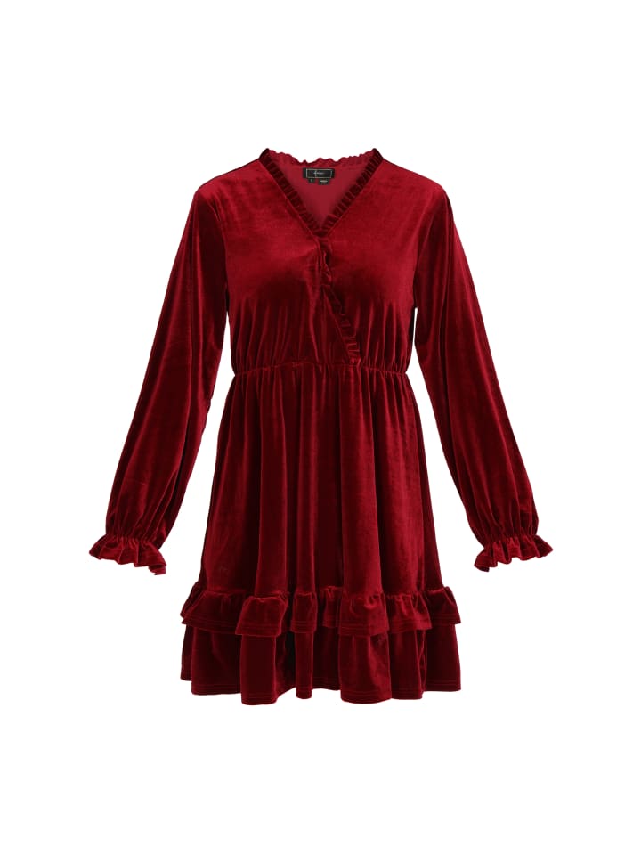 

Faina Женское платье бордового цвета