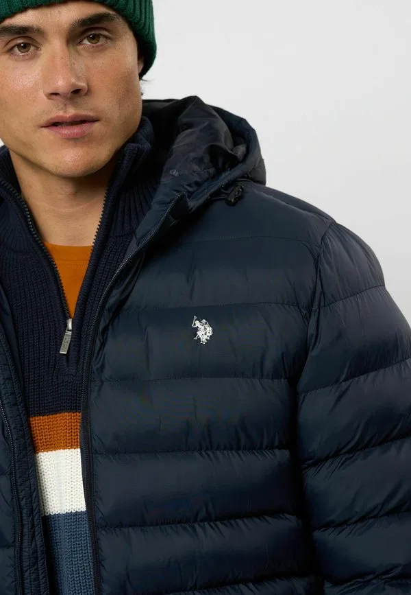 Зимняя куртка умартур U.S. Polo Assn., Dark Sapphire — фото 4