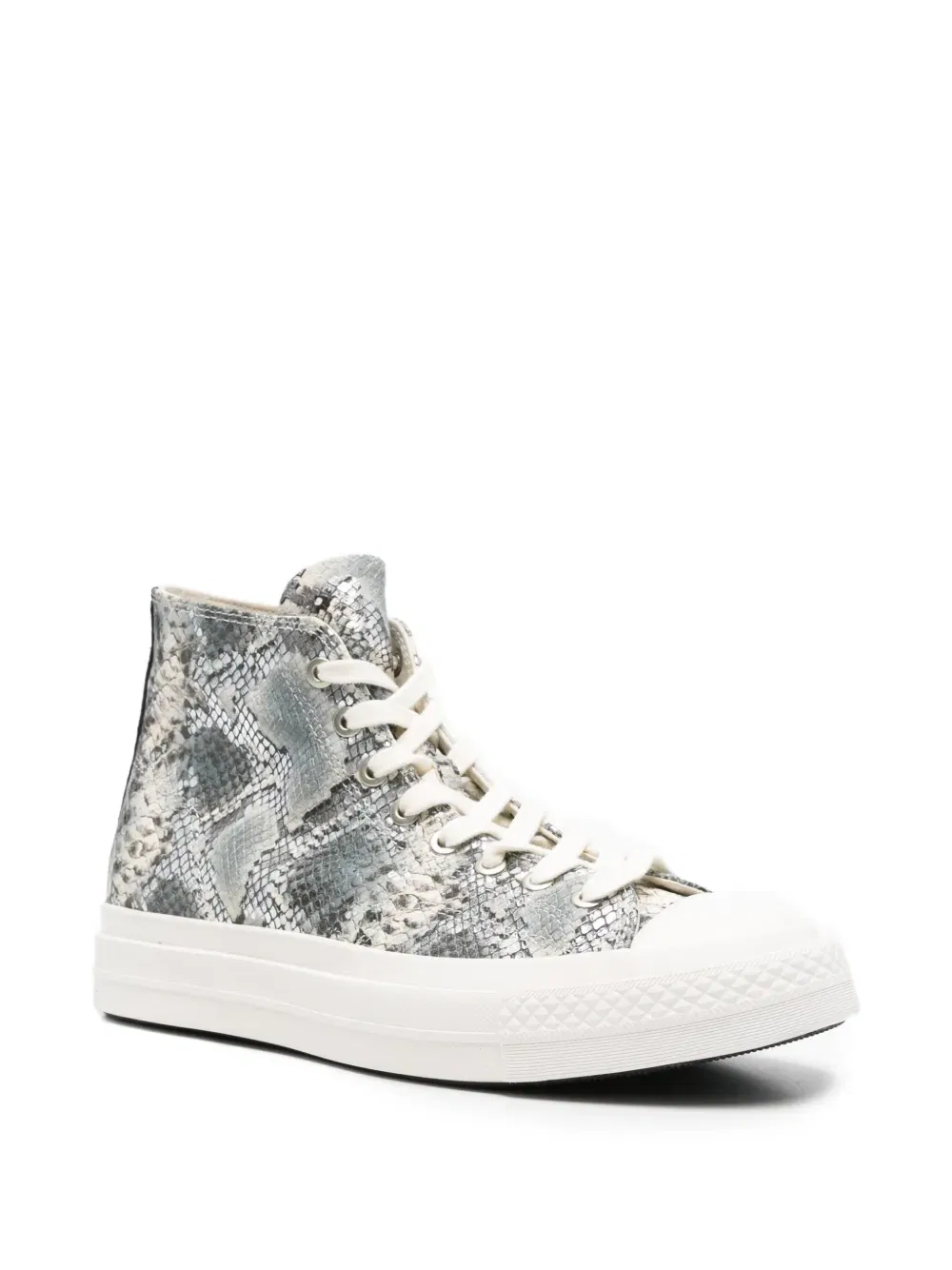 Кроссовки Chuck Taylor All Star с эффектом змеиной кожи Converse, серый — фото 2