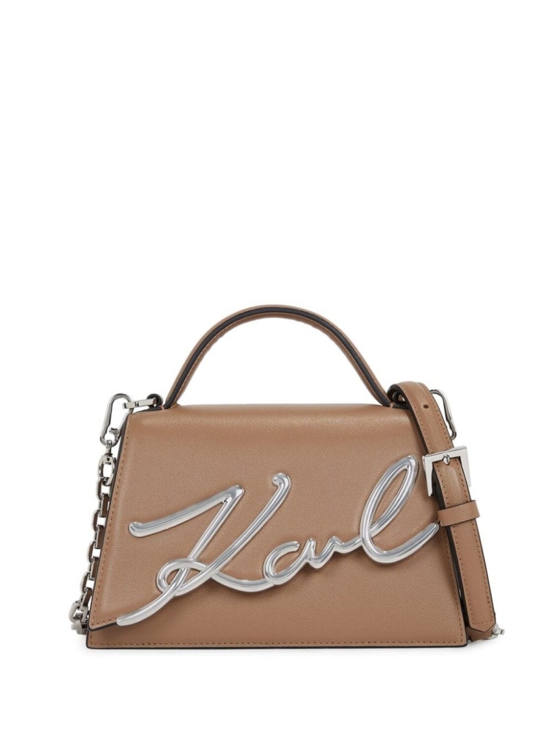 

Сумка через плечо Signature 2.0 Karl Lagerfeld, бежевый
