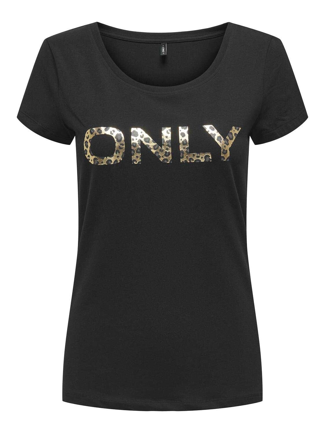 

Футболка Only ONLHELLA LIFE S/S LOGO TOP BOX CS JRS, черный