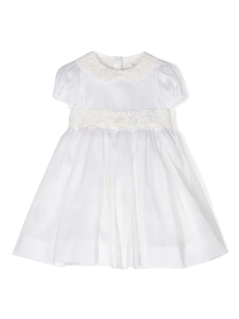 

Платье с кружевом Dolce & Gabbana Kids, белый