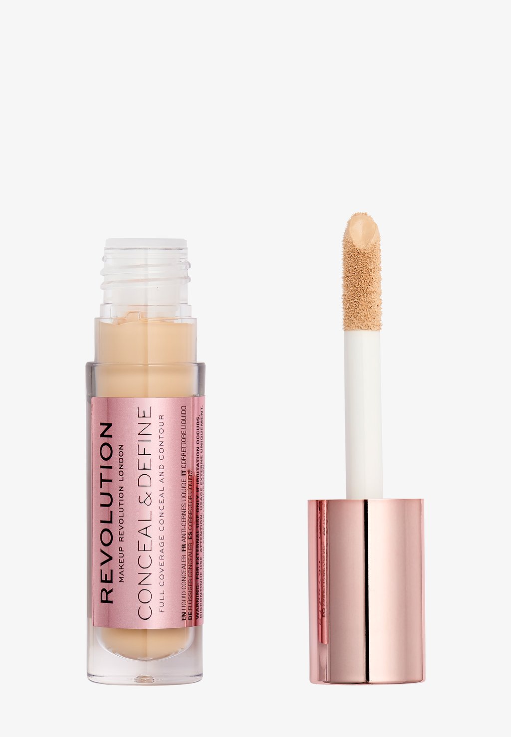 

Консилер Revolution Conceal & Define Concealer Makeup Revolution, цвет conceal & define c8.5