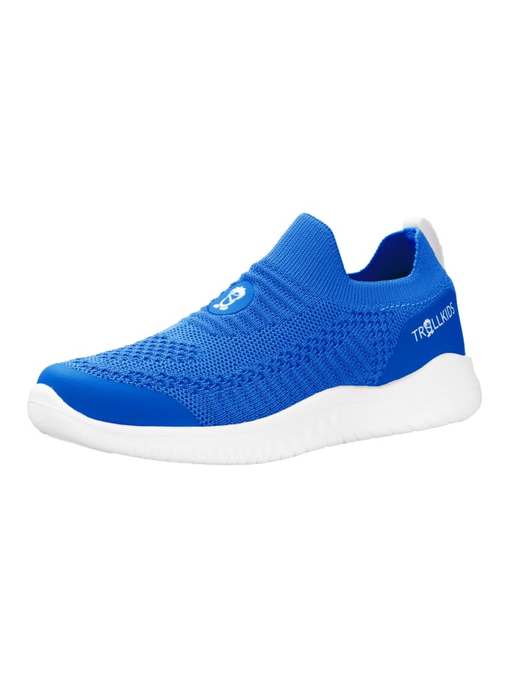 

Кроссовки на шнуровке Trollkids, цвет cobalt blue