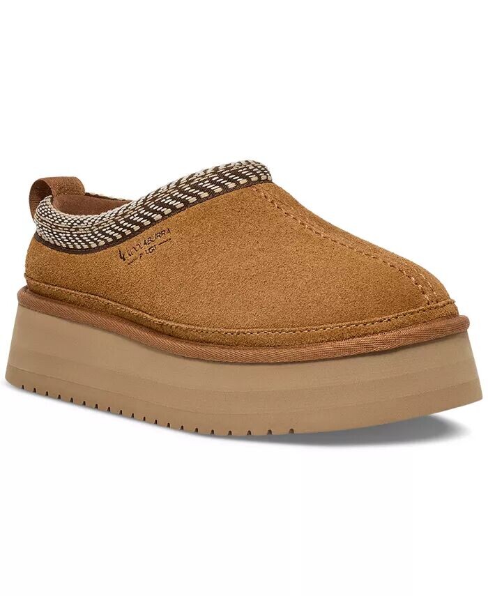 

Женские тапочки без шнуровки на платформе Burree Koolaburra By UGG, коричневый