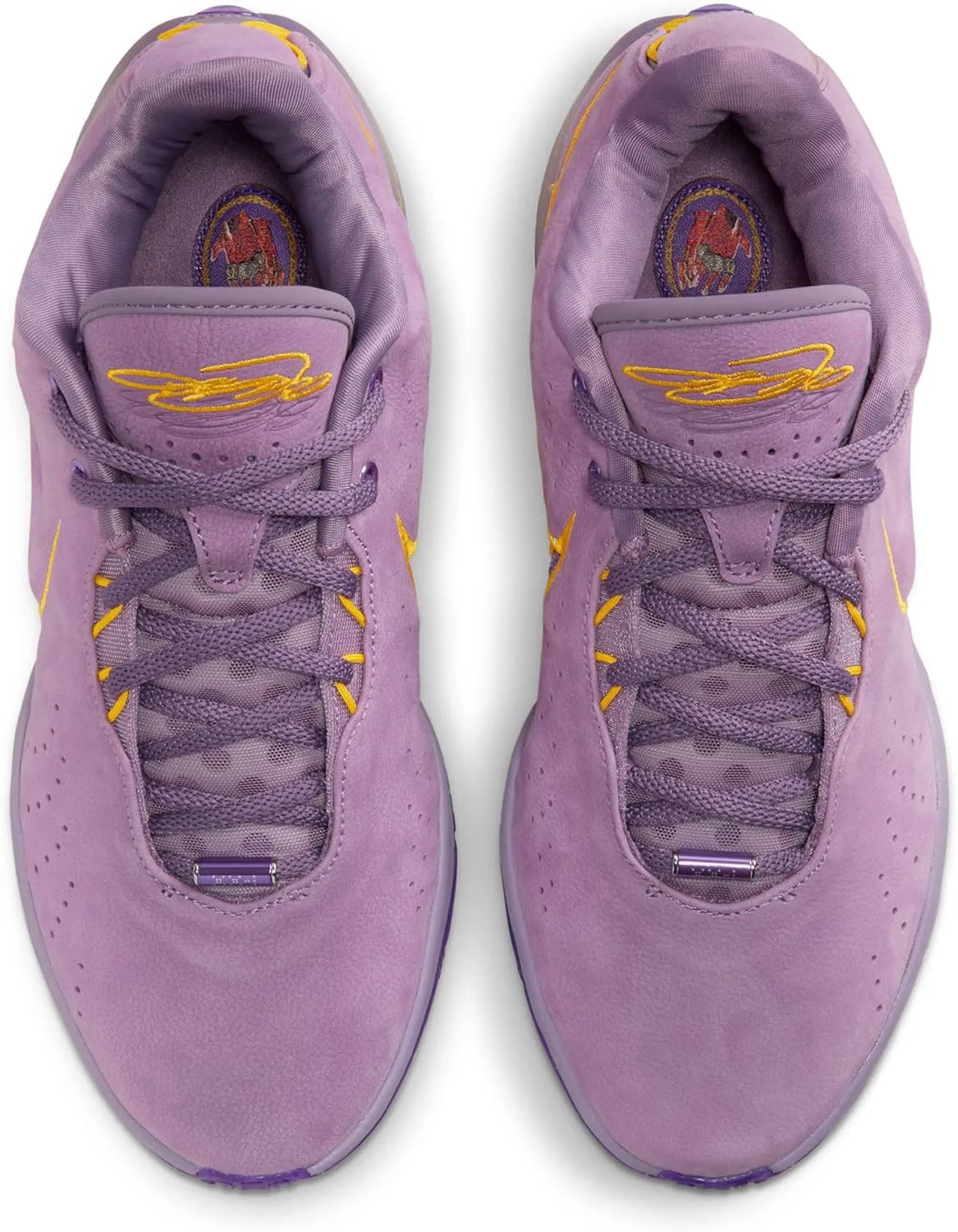 Мужские кроссовки Nike Lebron XXI, фиолетовый/пурпурный/золотой — фото 3