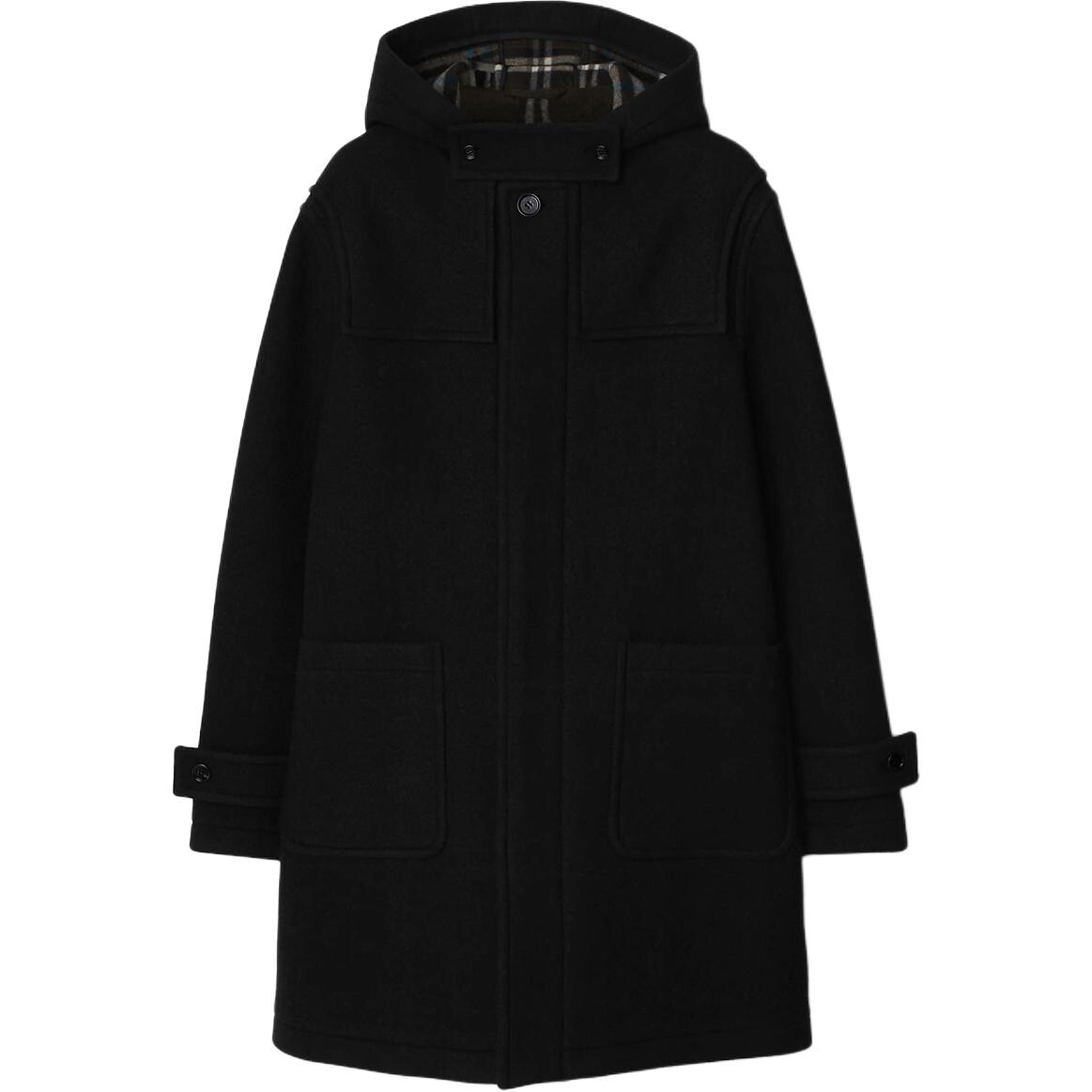 

Пальто мужское черный Burberry