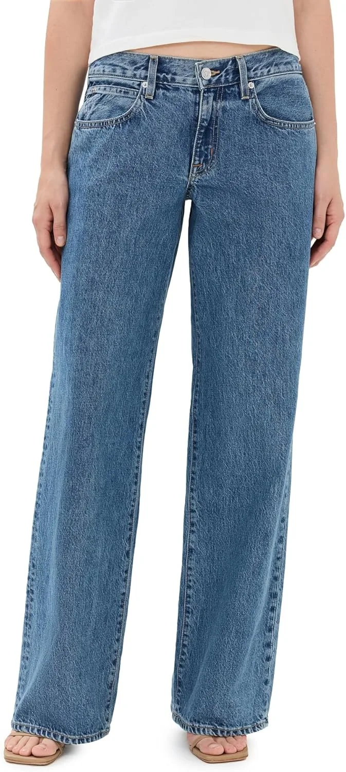 

SLVRLAKE Женские джинсы Lexi Low Rise Wide Leg