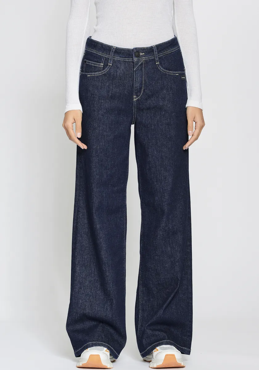 

Широкие джинсы GANG "94AMELIE WIDE", цвет Prewashed