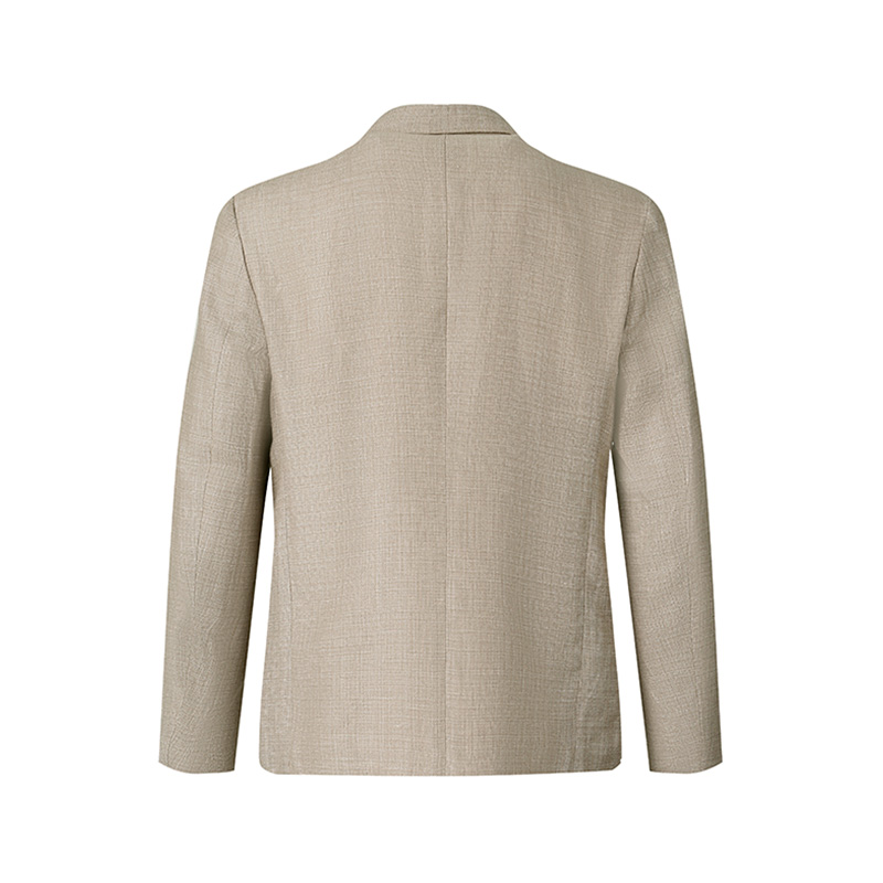 EMPORIO ARMANI Костюмный пиджак мужской бежево-коричневый, Beige Umber — фото 3