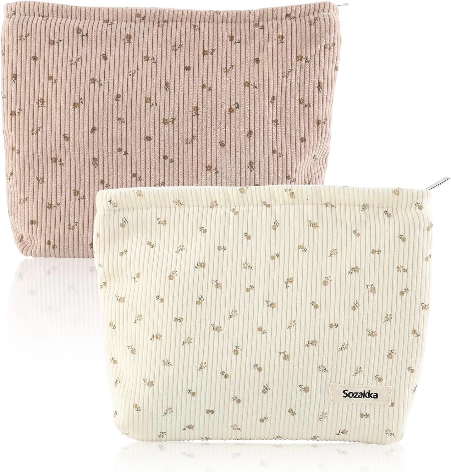 Набор косметичек для девочек, 2 шт. Femongy, Pack Of 2 Flowers