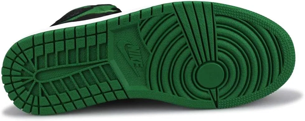 Кроссовки мужские Nike Air Jordan 1 Retro High OG, Black/White-pine Green/Gym Red — фото 4