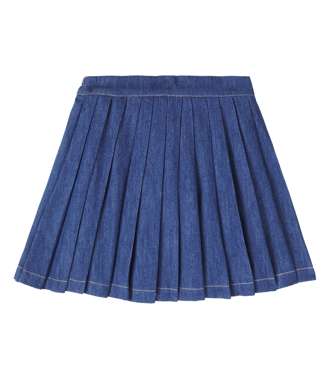 

Плиссированная джинсовая юбка Benedetta C'era Una Volta, Denim Blue