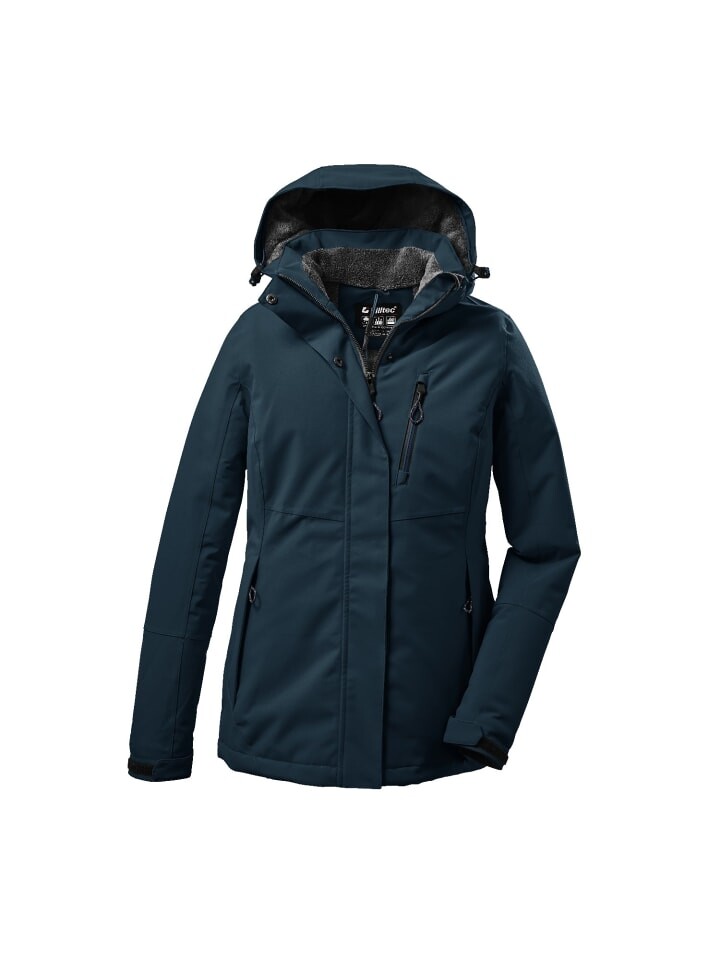 

Куртка софтшелл Killtec Jacke 10.000mm Wassersäule Kurzgößen, цвет Petrol