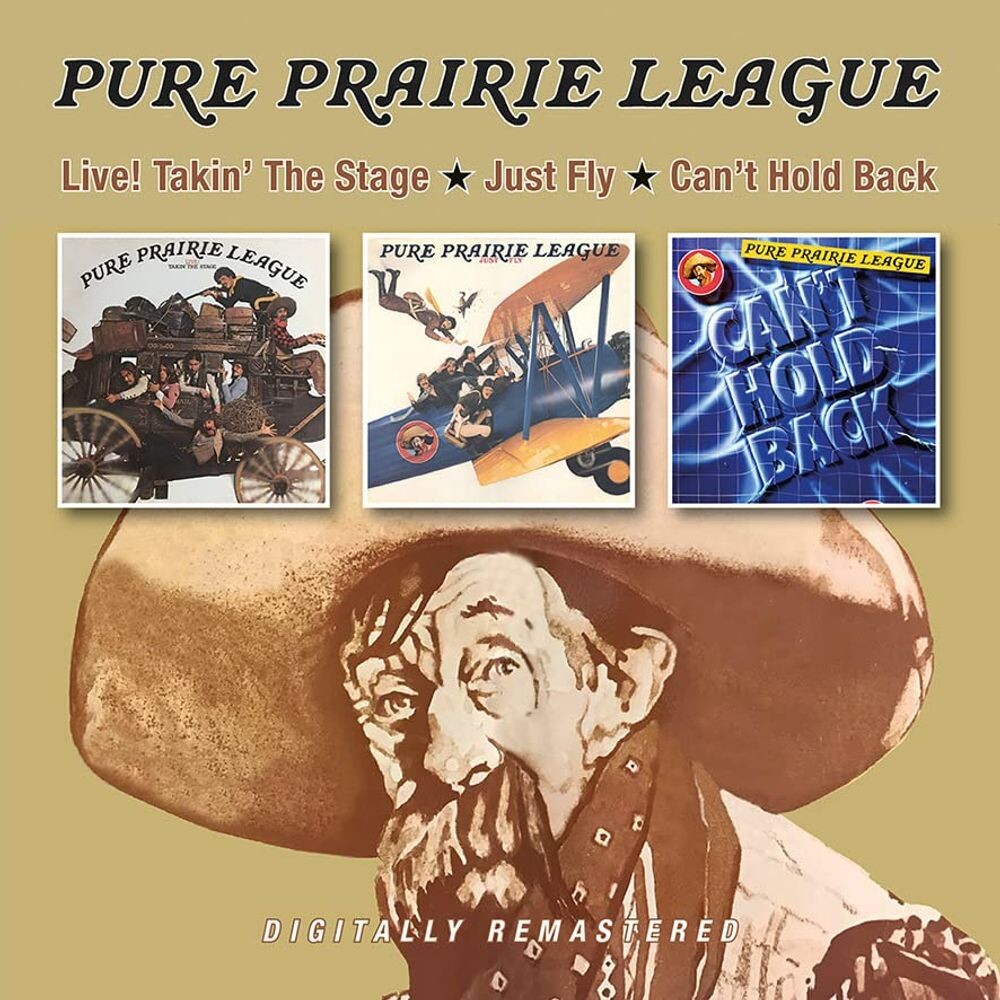 

Диск CD Live! Takin' The Stage / Just Fly / Can't Hold Back - Pure Prairie League