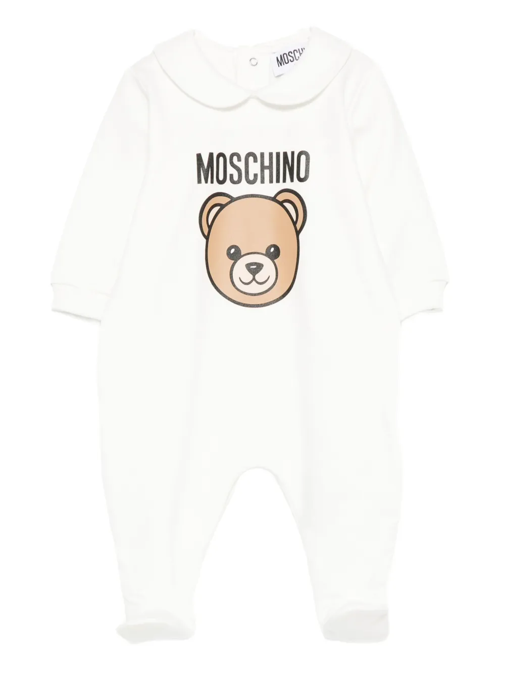 

Пижама с принтом тедди Moschino Kids, белый