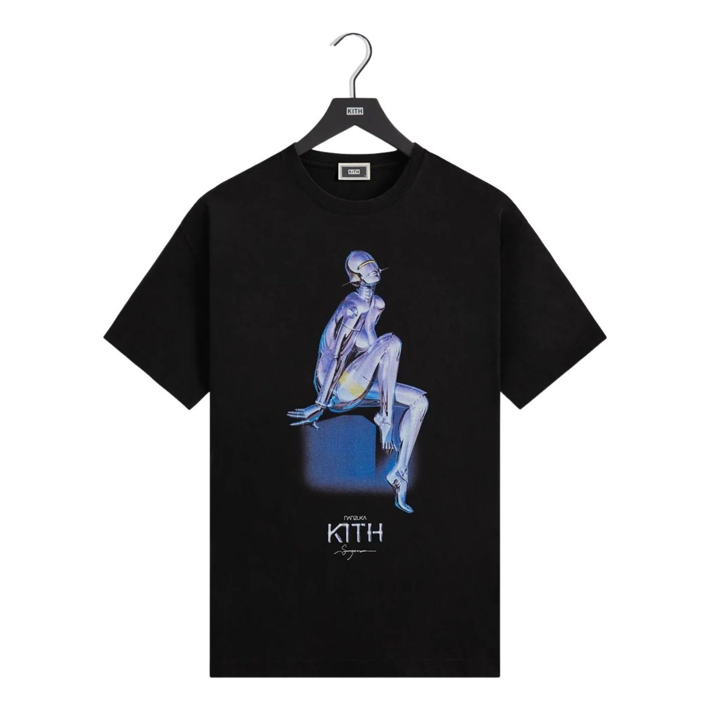 

Kith For Nanzuka Gallery Sorayama Model A Stitch T-Shirt 'Black'