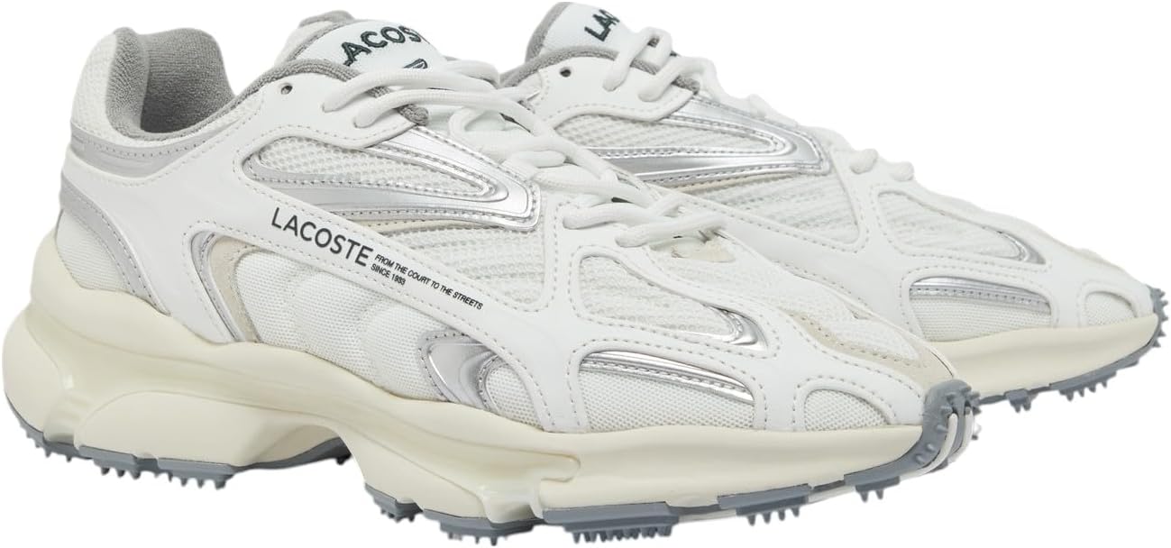 

Мужские кроссовки Lacoste L003 2k24, белый/серый