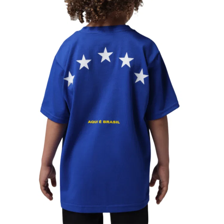 Футболка детская Jordan Old Royal Blue — фото 3