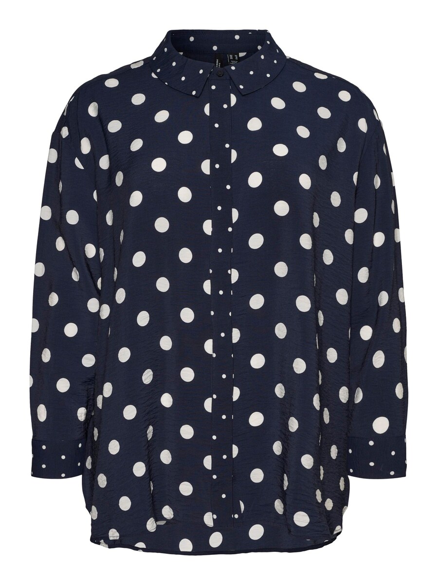 

Блуза Vero Moda Curve VMCKaya, темно-синий