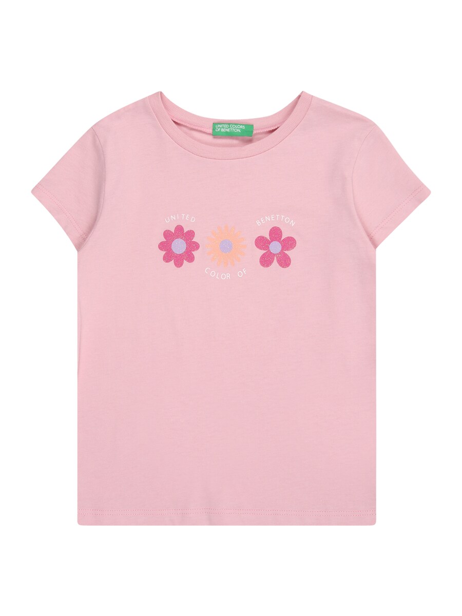 

Рубашка UNITED COLORS OF BENETTON, цвет Pink/Rose