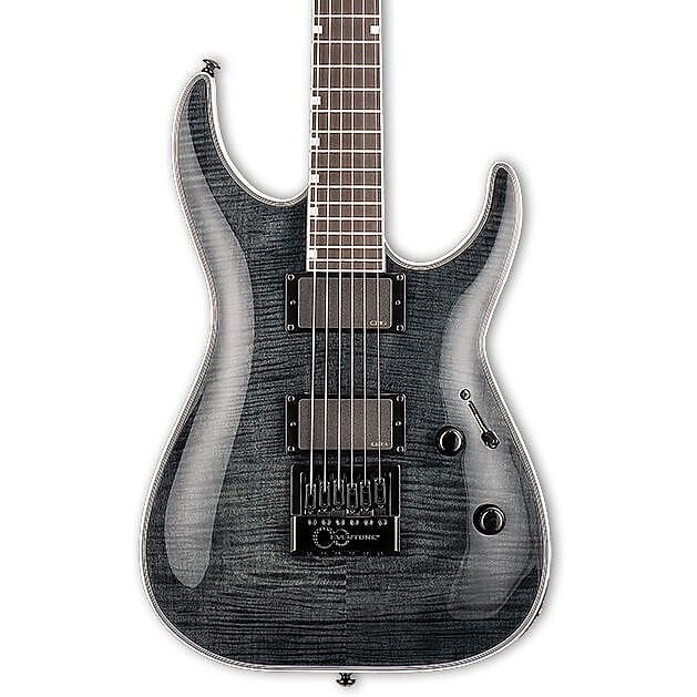 

Электрогитара ESP LTD MH-1000 Guitar w/Evertune Bridge - See Thru Black