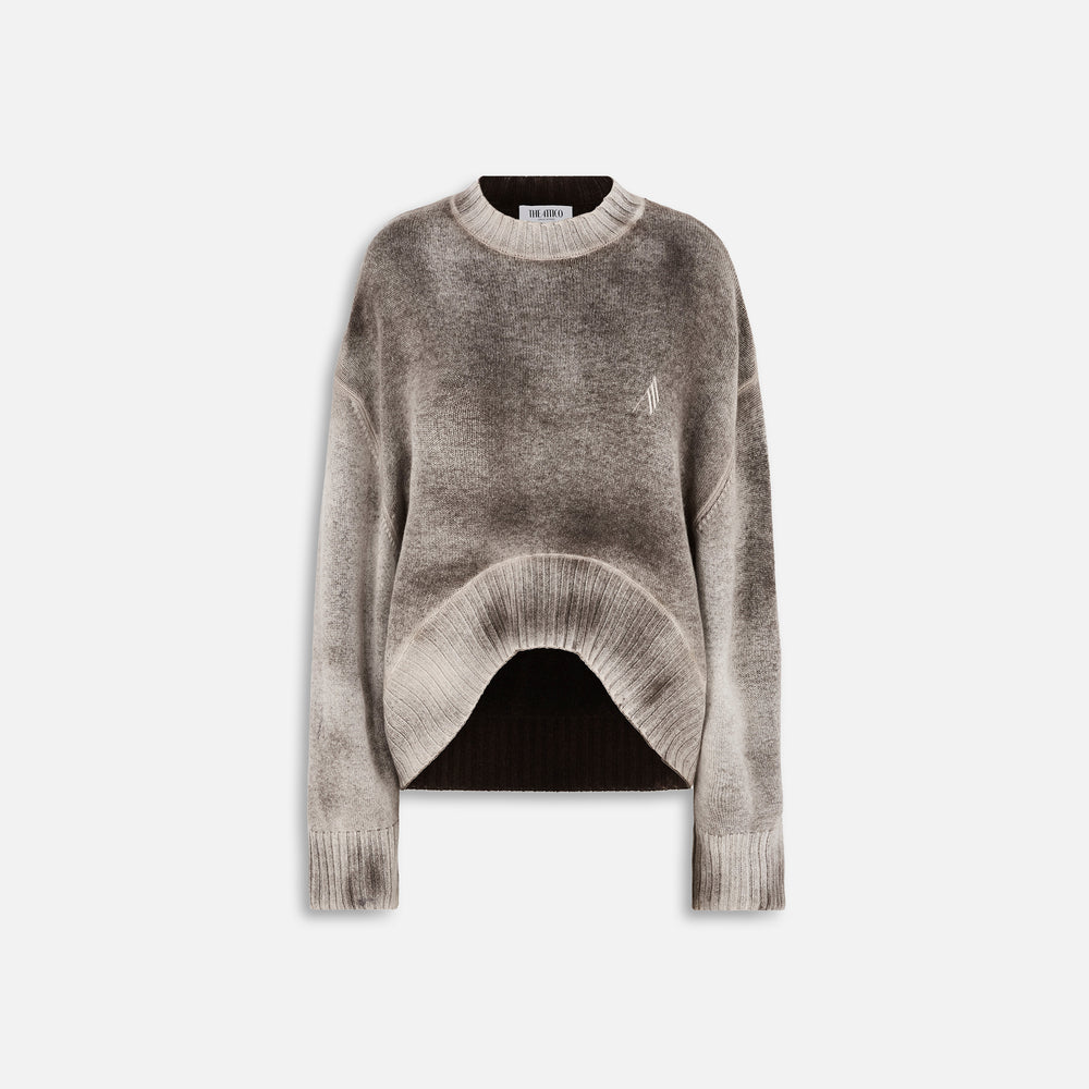 

Свитер The Attico Sweater, серо-коричневый