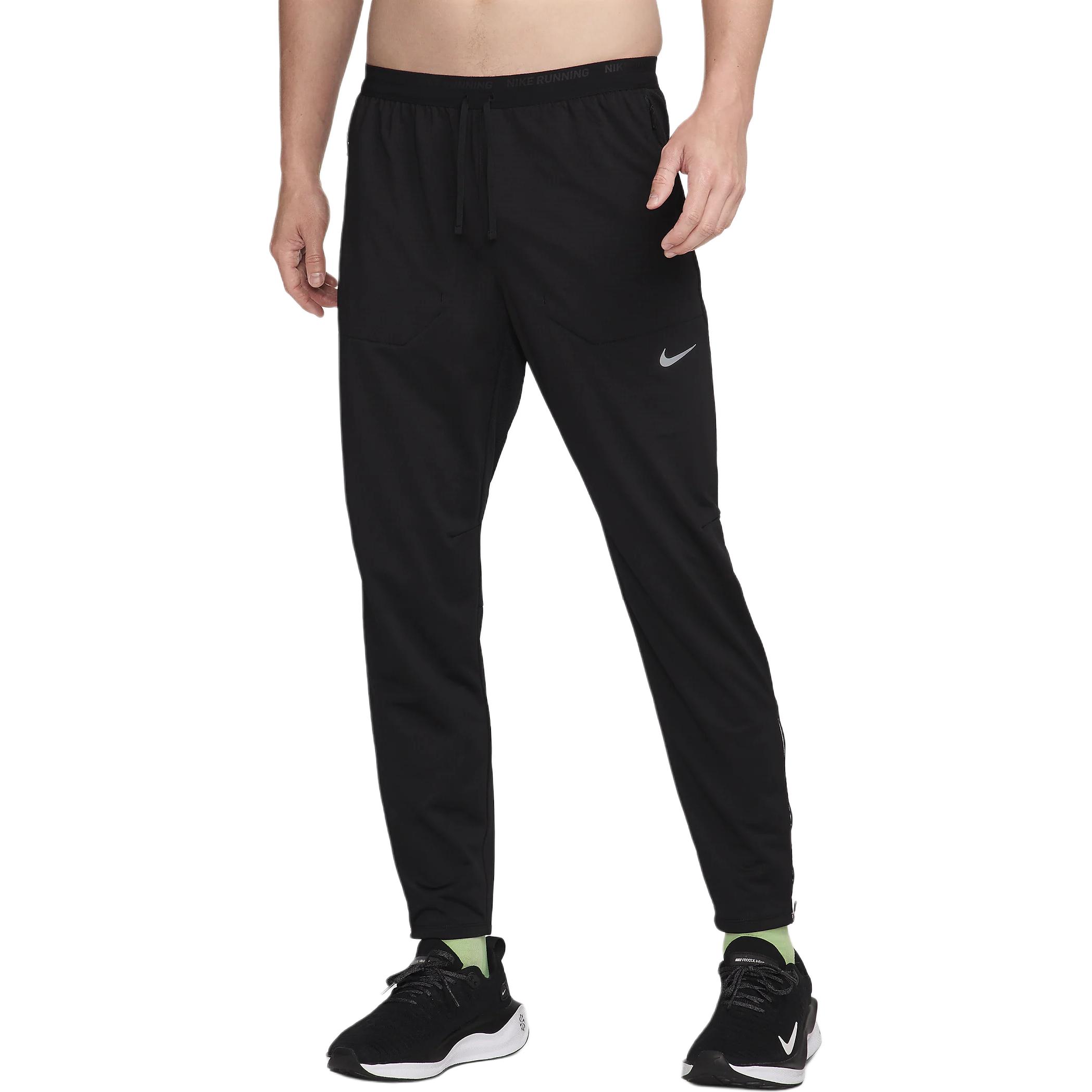 

Nike Phenom Мужские Dri-FIT Вязаные Беговые Штаны, Черный