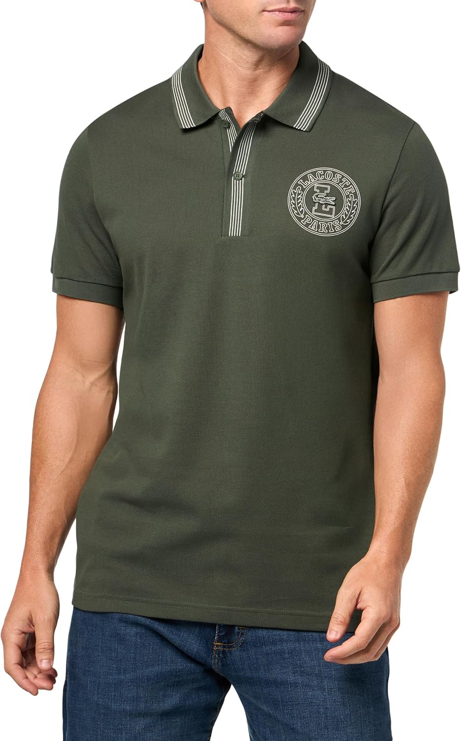 

Lacoste мужская поло с тиснением под крокодила, Squadron