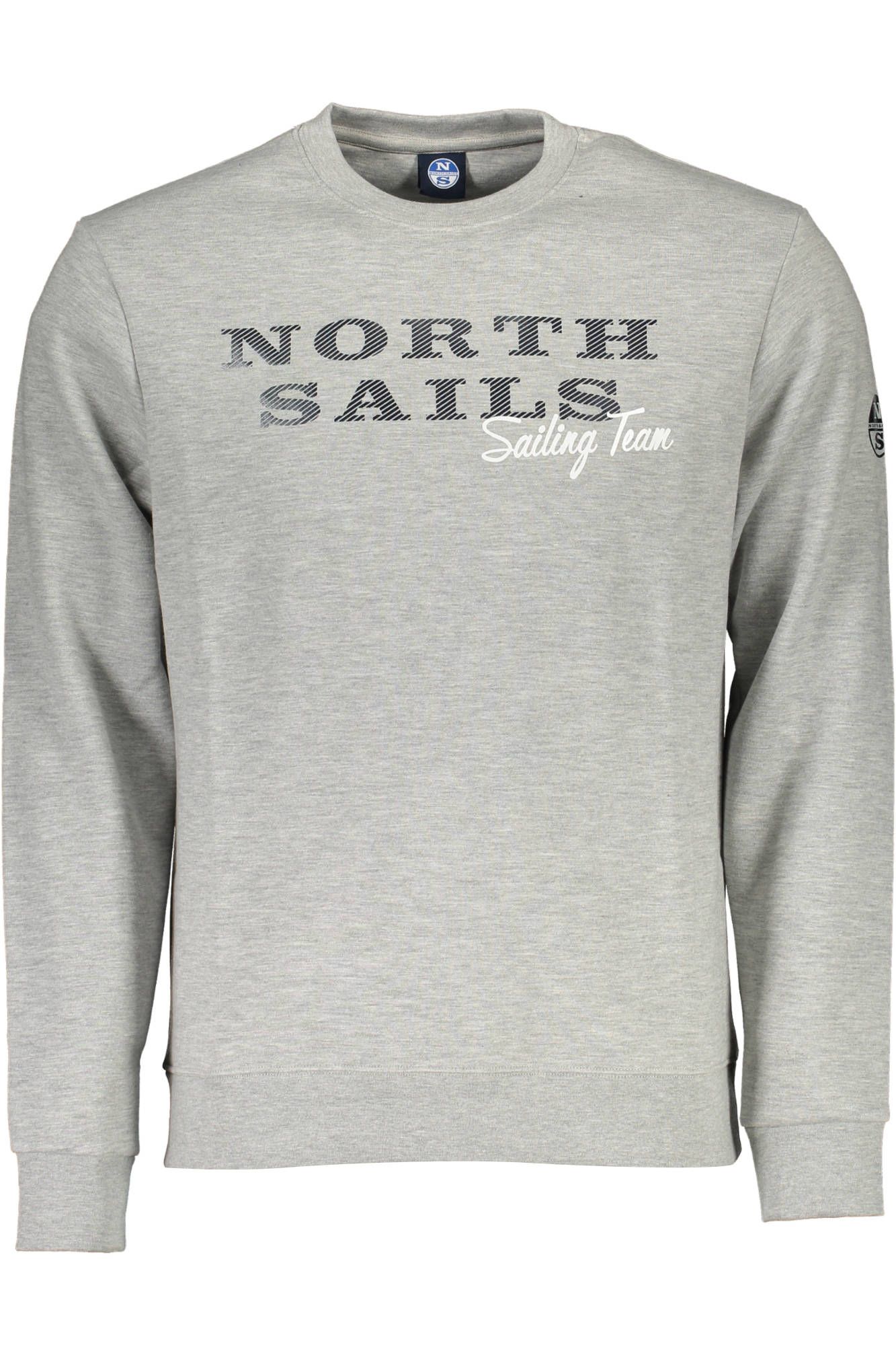

Серый хлопковый мужской свитер North Sails