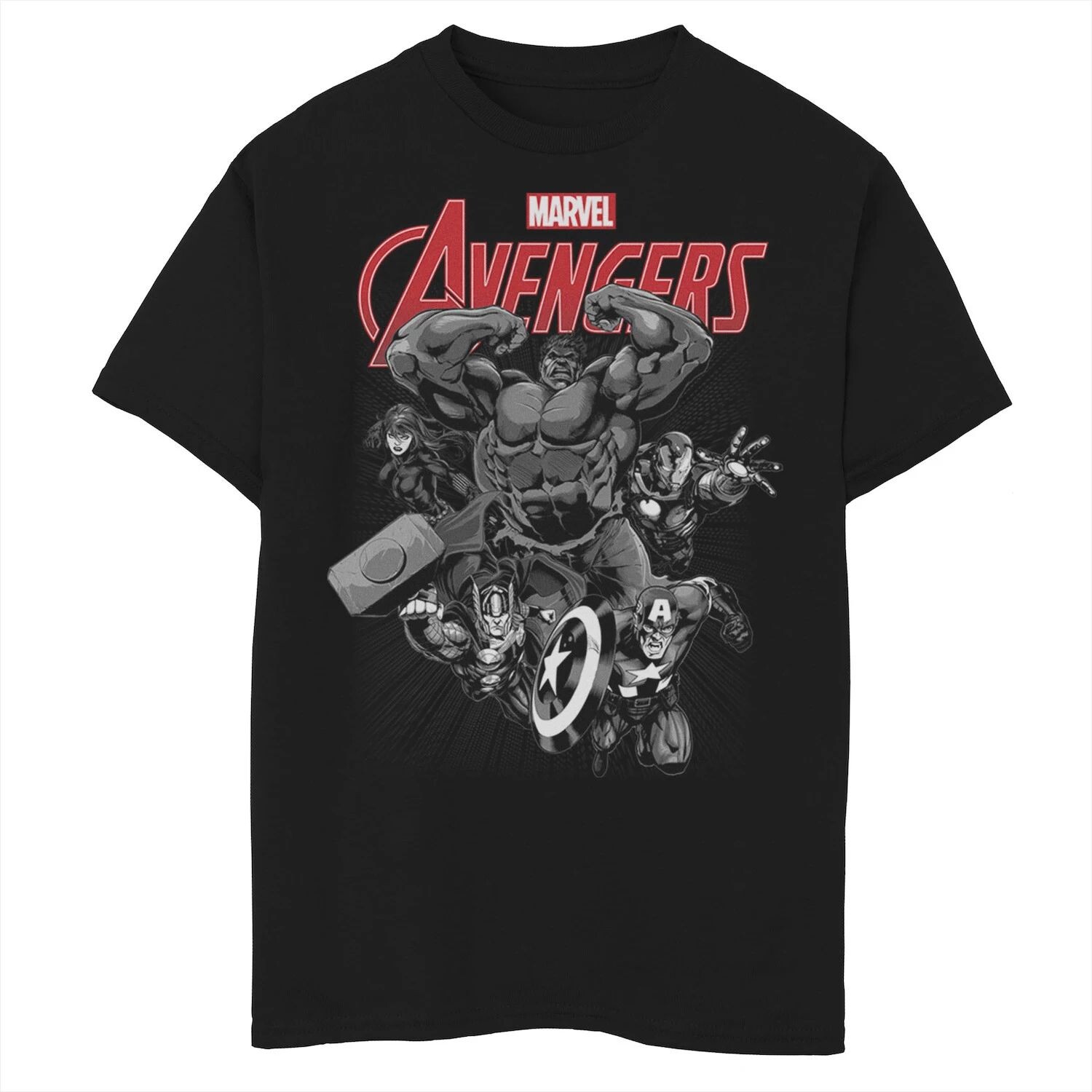 

Футболка с рисунком Marvel Avengers для мальчиков 8–20 лет Marvel