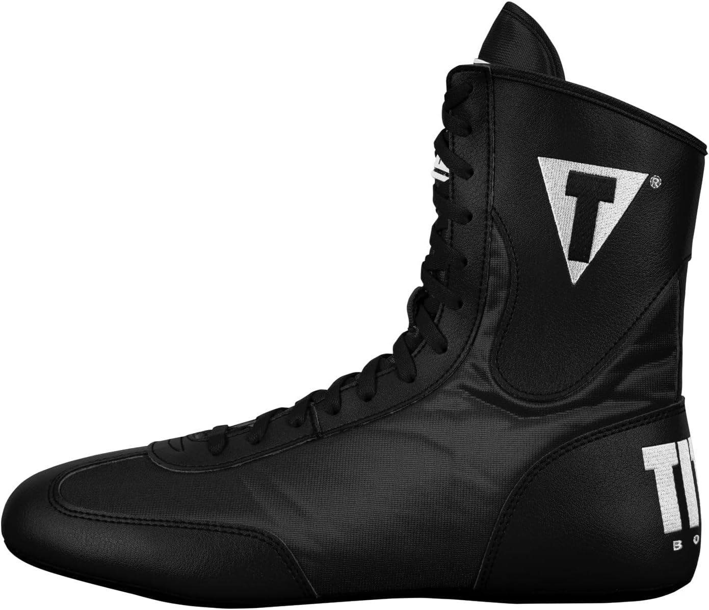 

Боксерские кроссовки TITLE Boxing Speed-Flex Encore Mid-Top: боксерская обувь, обувь для ММА, боксерские ботинки, обувь для кикбоксинга, боксерское снаряжение, обувь, черный