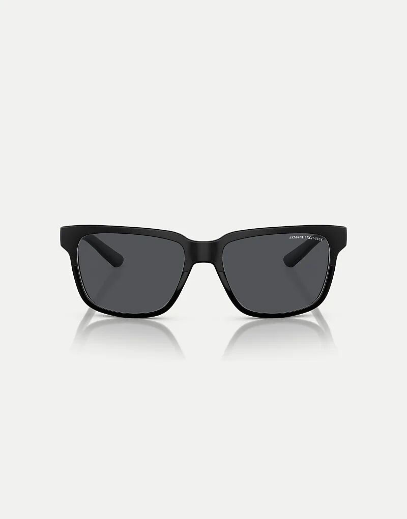 

Солнцезащитные очки Armani Exchange Ax4026s квадратной формы с серыми линзами в матово-черном и блестящем исполнении