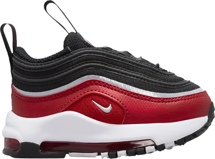 

Кроссовки Air Max 97 SE TD 'Black Varsity Red', черный