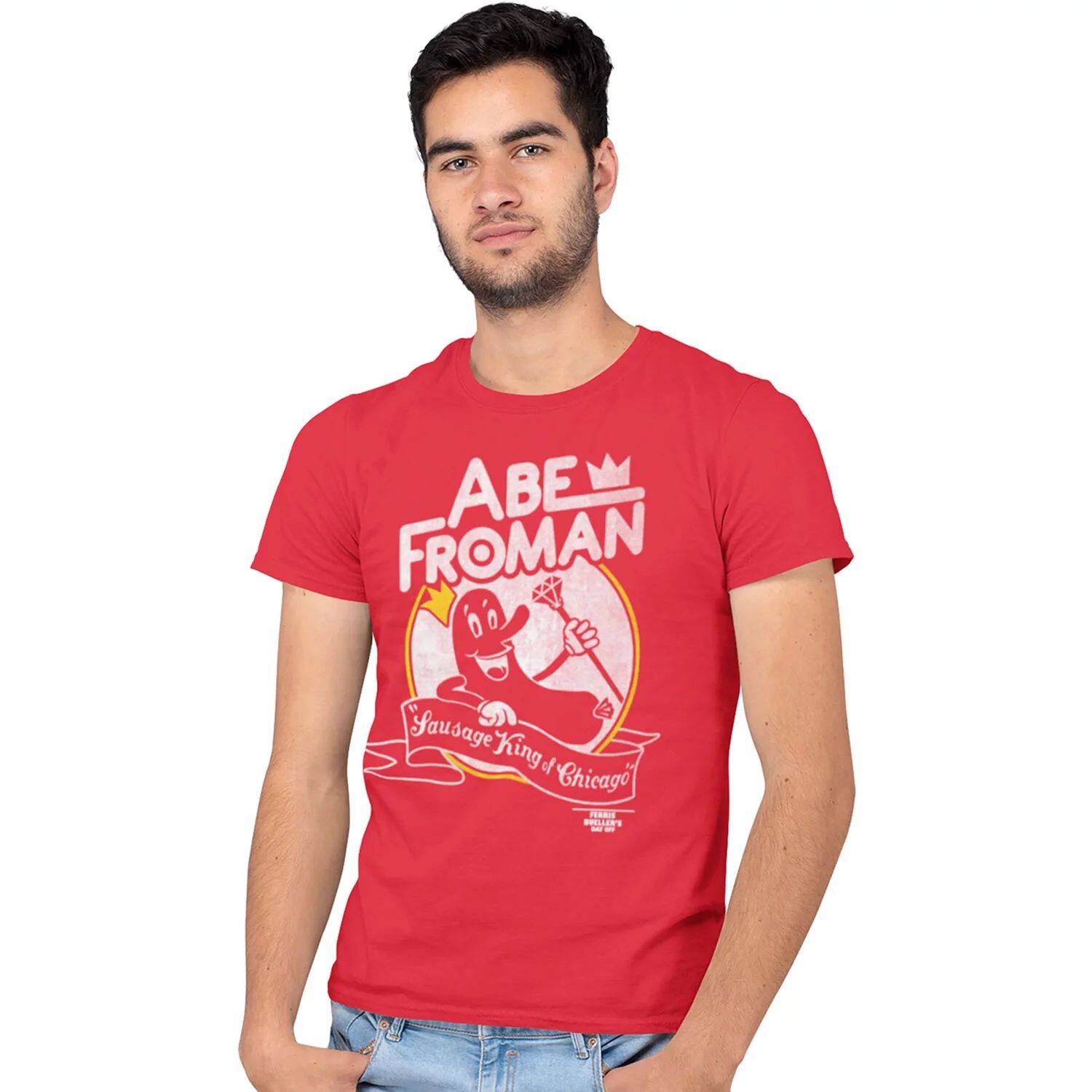 

Мужская футболка Ferris Bueller Abe Froman Licensed Character